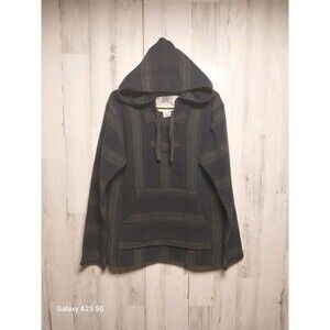 Original Senor Lopez Mexican Baja Women’s Hoodie Gray Pocket Large